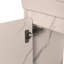 Ensemble de meuble-lavabo mural 20 po avec lavabo en céramique, armoire de rangement avec portes, ensemble d'armoire de salle de bain