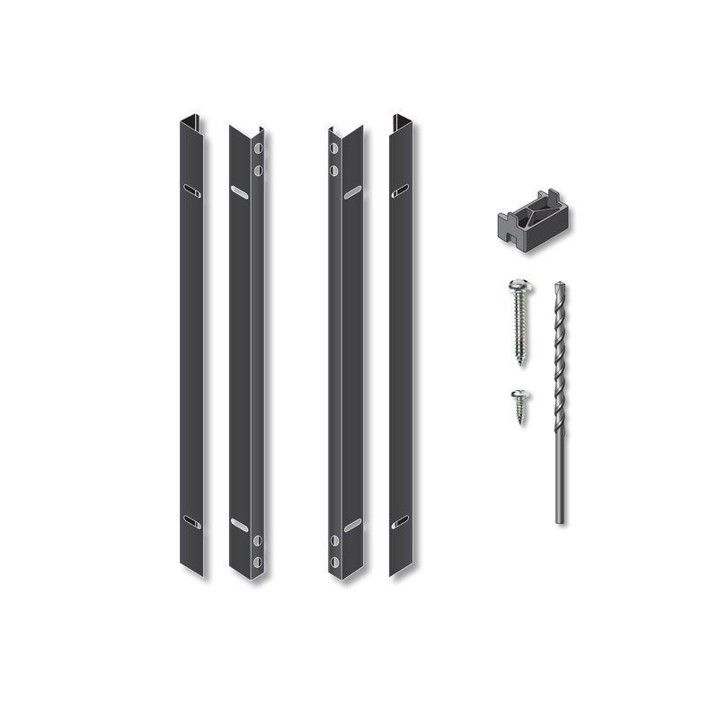 24 in. Galvanized Steel Decorative Screen Panel