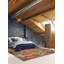 Tapis orange unique de 4 pi 2 po x 5 pi 5 po Bacroft