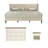 Tevrat 3 Piece Bedroom Set-1239358728