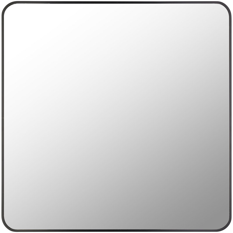 Destefano Essence Full Length Mirror, Black, 32" x 32"