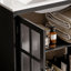 Meuble-lavabo de salle de bain avec lavabo, armoire de meuble-lavabo avec portes en verre trempé trempé-964337422
