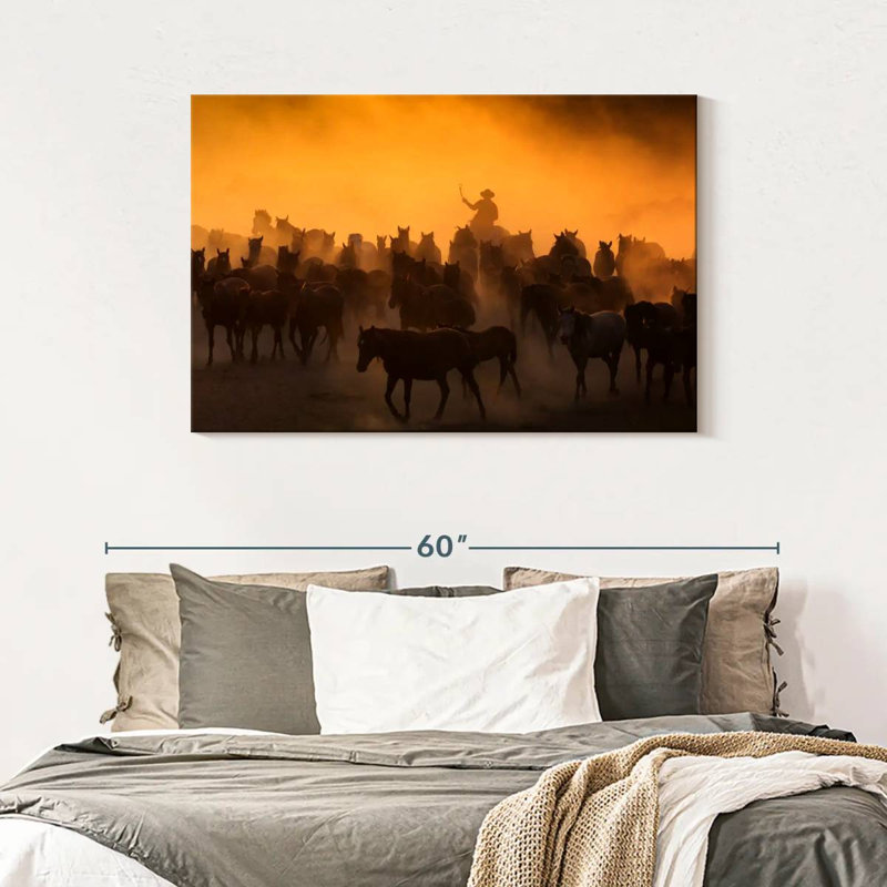 Chevaux Lelar, H 30 po x l 45 po