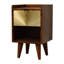 Arredondo 30cm W Solid Wood Bedside Table