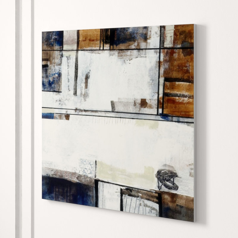 Scrabble III Print by Christopher Peter, Glass Coat, 36" H x 36" W x 1.5" D