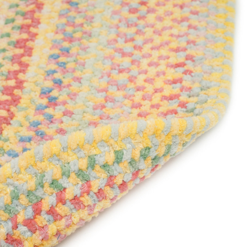 Aaru Cotton Indoor Rug, Oval 11'4" x 14'4"