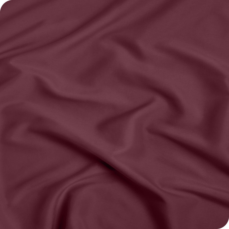 Fitted Bottom Sheet, Burgundy, Super King
