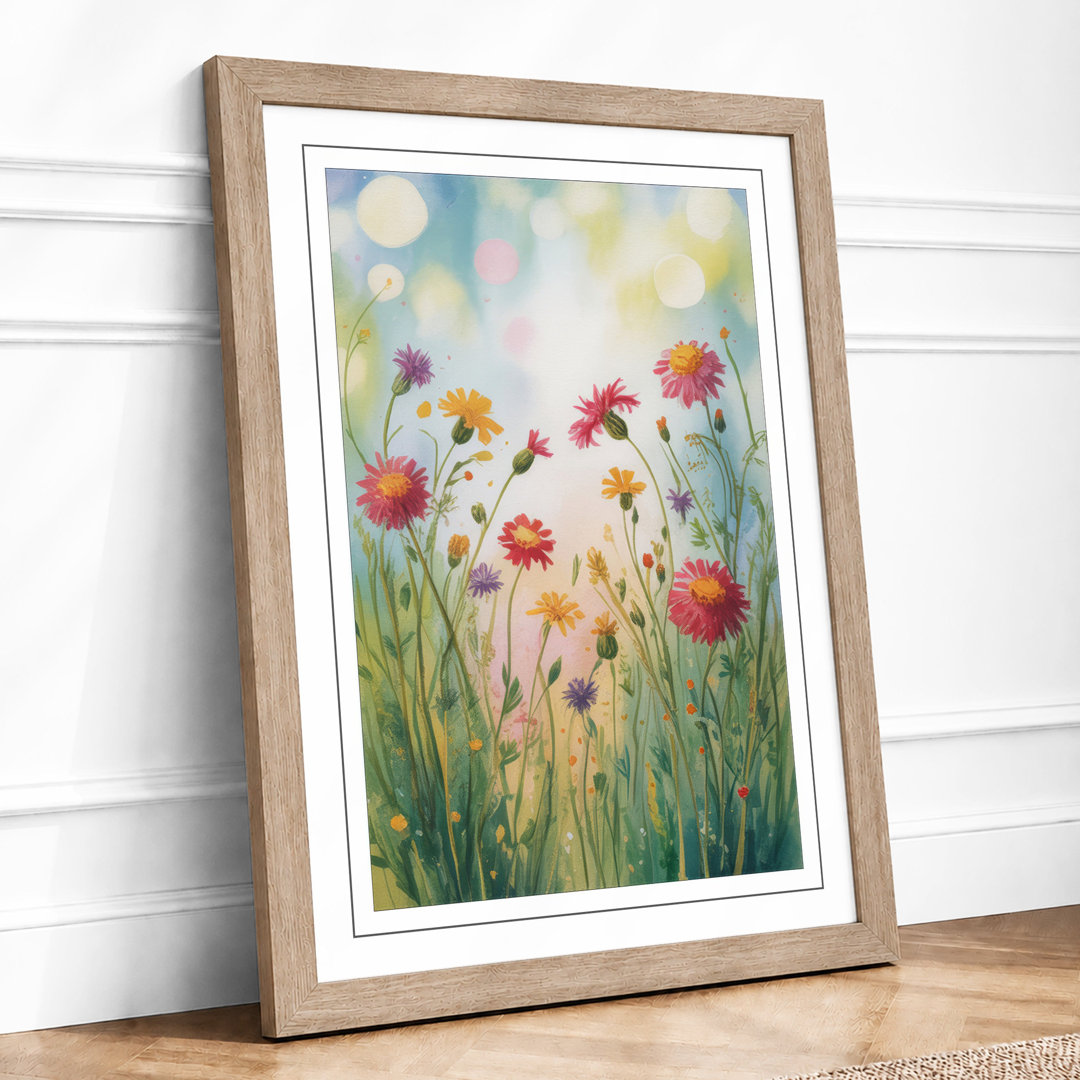 Wildflower Meadow Botanical - Framed Print