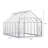 8'W x 10/12/16'D Walk-in Hobby Greenhouse with 2 Sliding Doors-97266979
