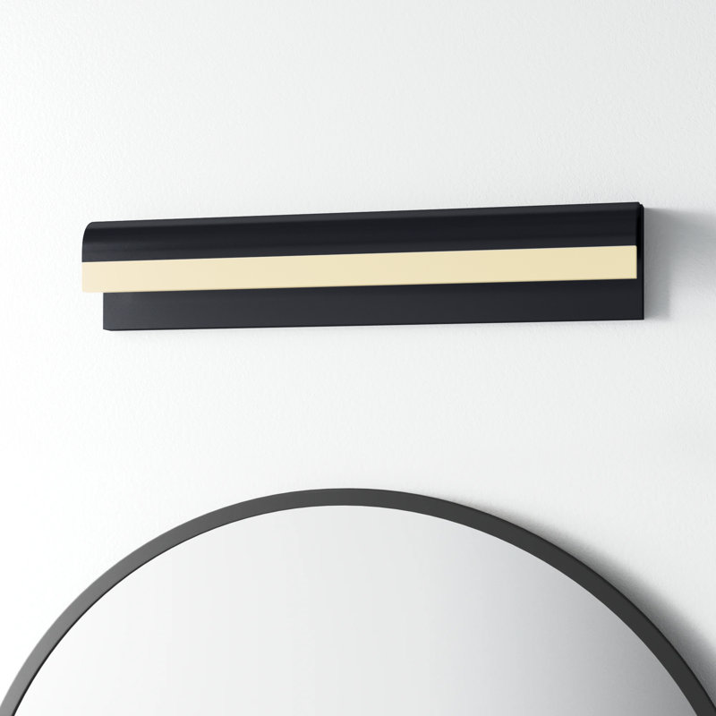 Pelham Dimmable LED Bath Bar, Black