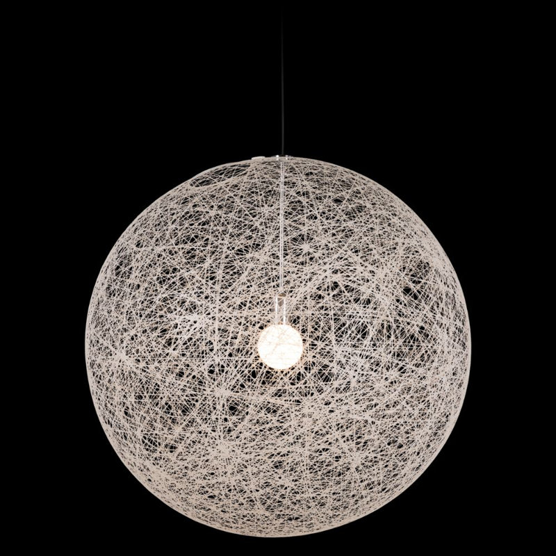 Lampe suspendue corde (diamètre 24 po)