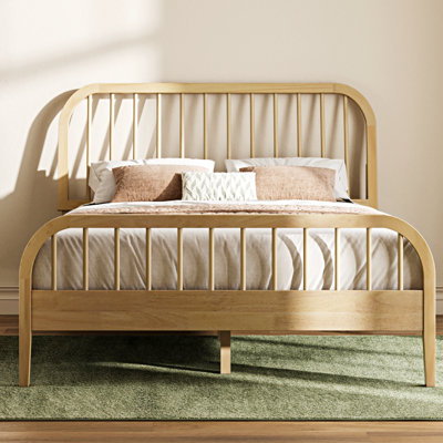 Anderson Solid Wood Spindle Bed Frame by Gracie Oaks