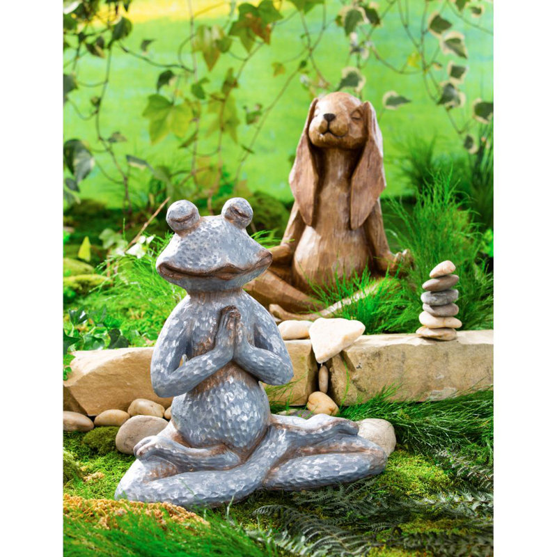 Gibson Animals Weather Resistant Plastic Garden Statue