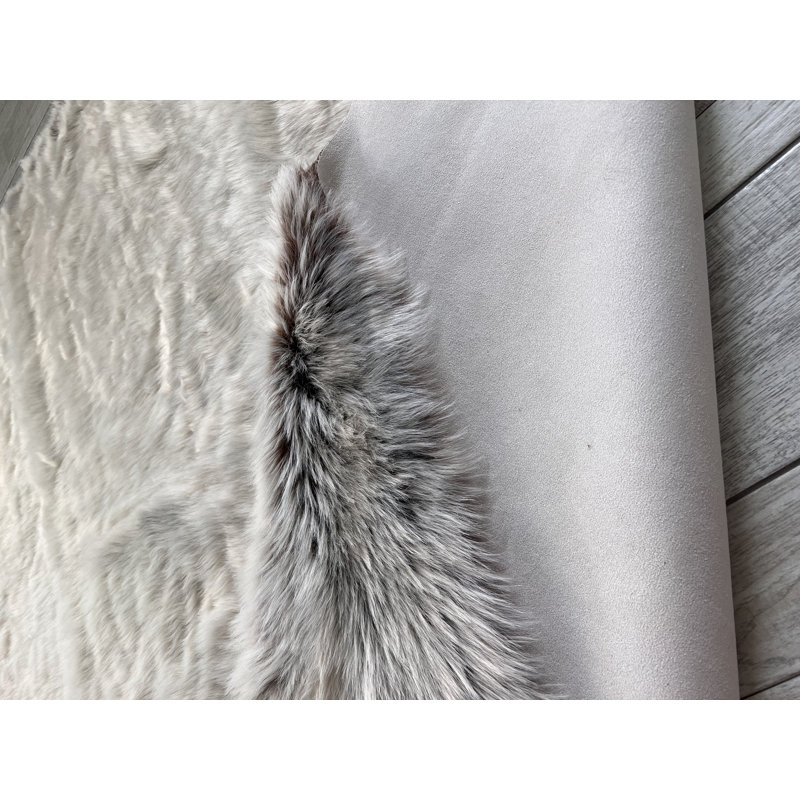 Mar Vista Faux Sheepskin Indoor Rug, Rectangle 9'6" x 12'6"