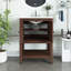 Meuble-lavabo simple 24 po avec plateau en céramique Sookie-1526939100