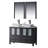 Mance 48 Inch Double Bathroom Vanity-24551114