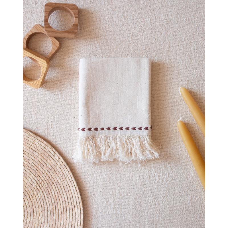 Chocolate Braid Detail Napkin