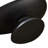 Modern Oval Coffee Table, 47.27" Fiberglass Pebble-stack Base-123028472