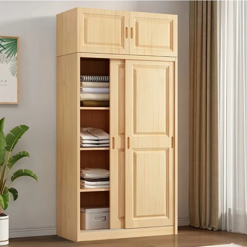 Garde-robe simple et pratique, H 94,49 po x l 39,37 po x P 22,83 po