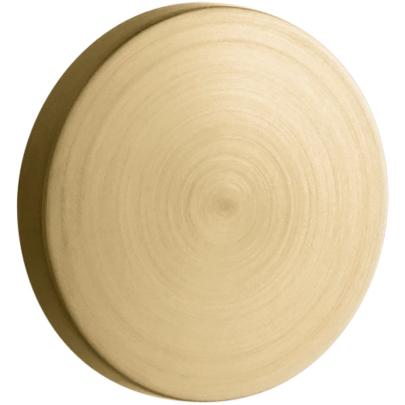 Escale® Bathroom Sink Overflow Caps, Brushed Brass
