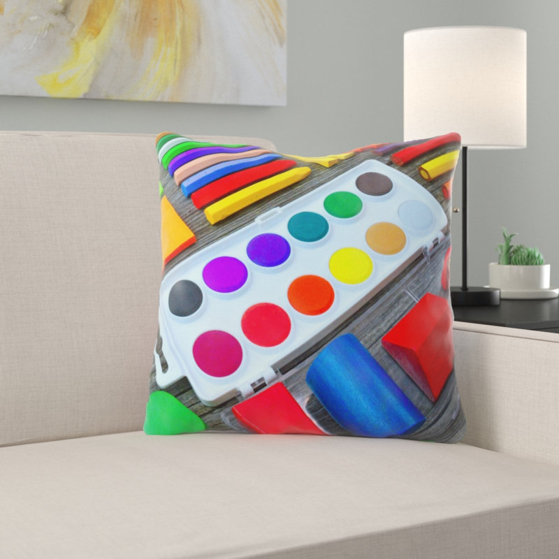 Coussin décoratif Zooey, Microsuède, Intérieur