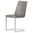 Chromium 18.1'' H Faux Leather Upholstered Metal Side Chair-908098581