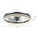 20" Ceiling Fans With Lights  And Remote Black