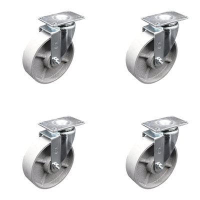 Semi Steel Swivel Top Plate Caster