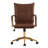 Dareece Leather Task Chair with Padded Arms-72061606