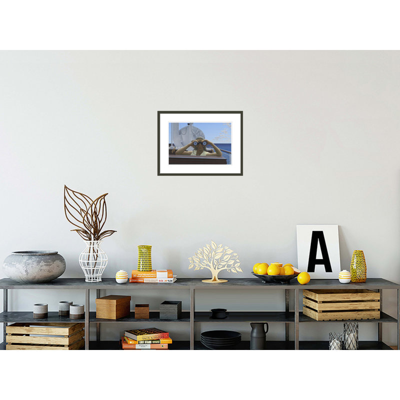 «To To Prince Edward Island» par Alex Colville, impression giclée encadrée, H 16,45 po x l 21,75 po