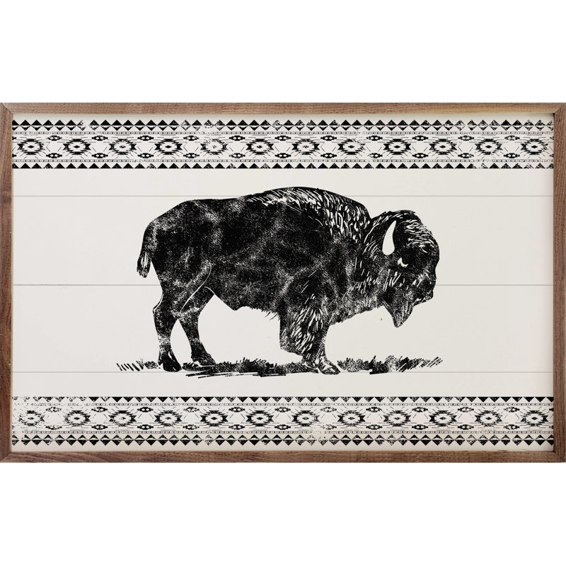 Imprimé bohémien Buffalo, H 16 po x l 24 po x P 1 po
