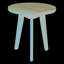Table d'appoint fraîche et d'apparence jeune, Marina