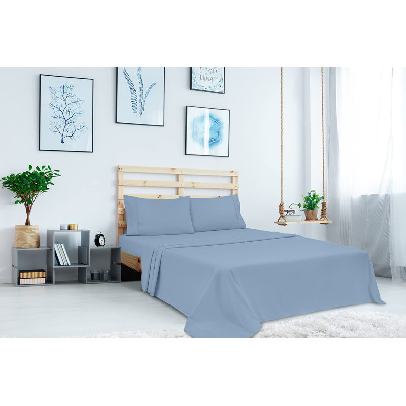 Royale Linens 2 Pack Bulk Set | Top Sheets | Soft Microfiber | Wrinkle & Stain Resistant | for Hotel Massage Table Hospital Dorm | Sold Separately