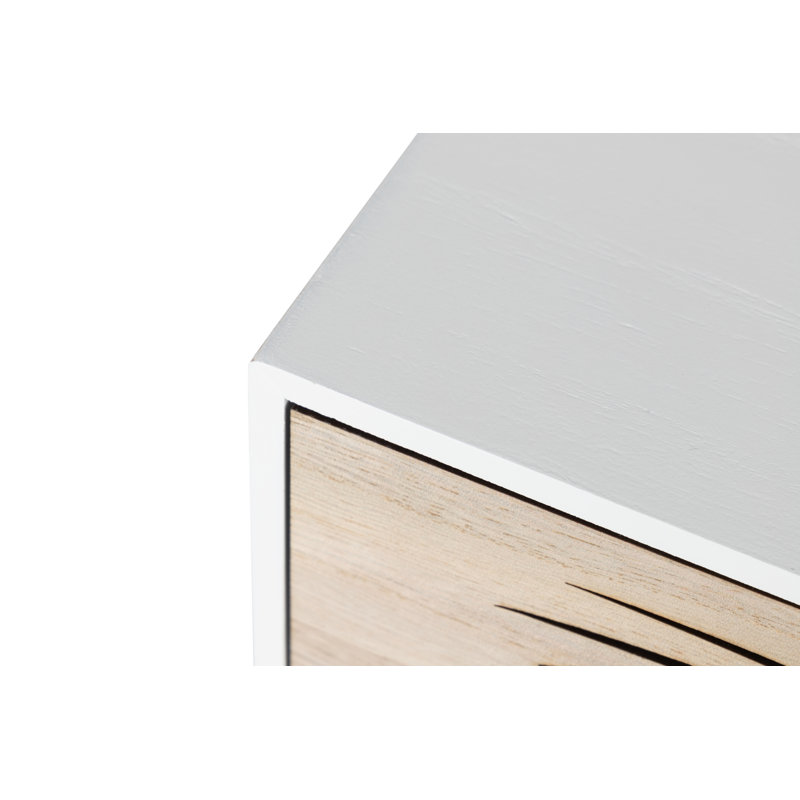Carving Jewellery Box, White/Natural