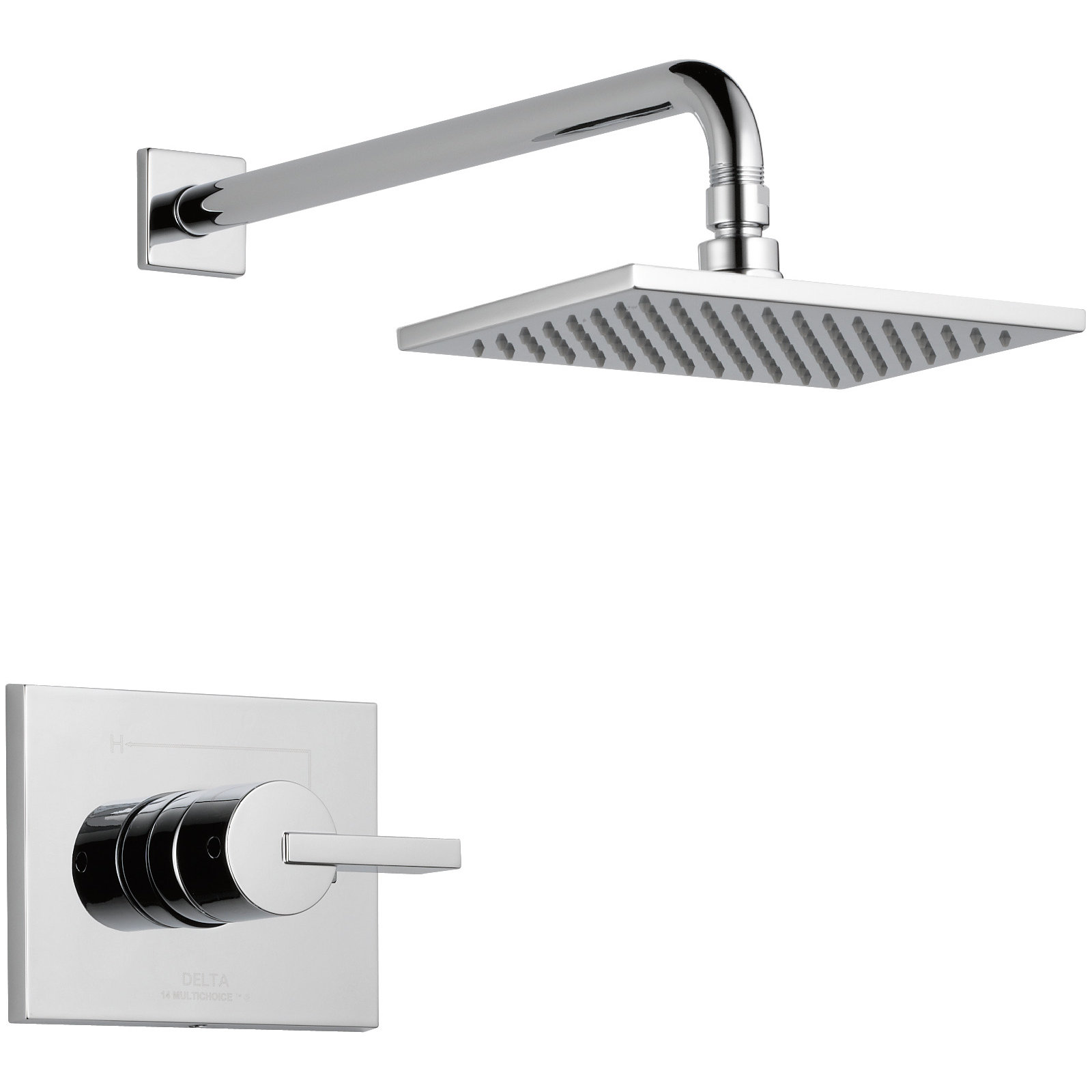 Vero 14 Series Single-Function Shower Faucet Set, Shower Valve Trim Kit, Chrome
