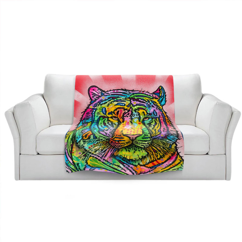 Hand Woven Throw Blanket, 68" x 80"