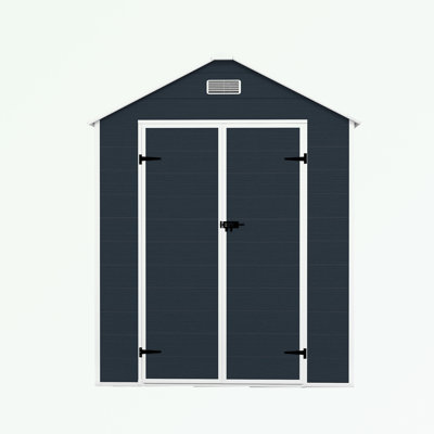 Outdoor Storage Shed with 2 doors, window and vent