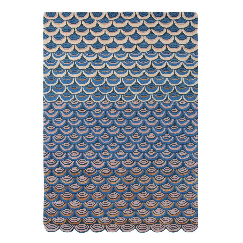 Masquerade Hand Tufted Geometric Indoor Rug, Rectangle 8'2" x 11'6"