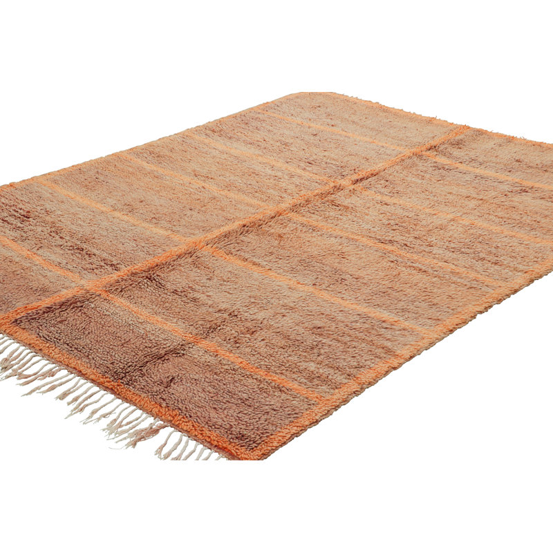 One-of-a-Kind 6'6X7'6 Hand Knotted Area Rug
