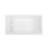 Voltaire 66 X 36 Reversible Drain Soaking Drop-In Bathtub In Glossy White With Integrated Overflow, Drain Included