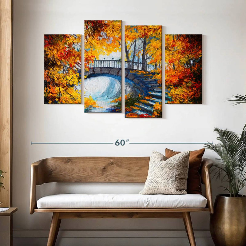 Lilie l'automne, H 32 po x l 52 po