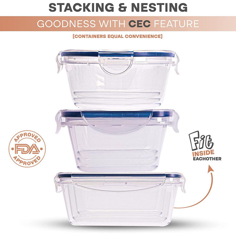 Prep & Savour Carnet 52 Container Food Storage Set - Wayfair Canada