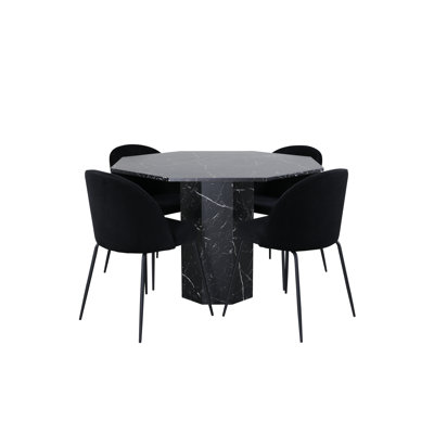 Marbs 4 - Person Dining Set