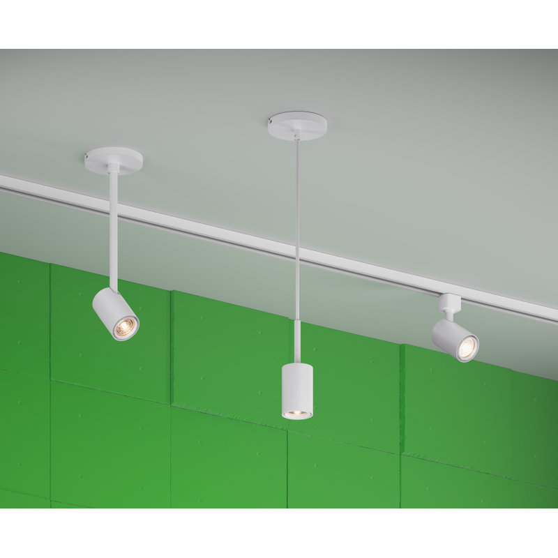 Luminaire sur rail GX 10 Halo, Blanc