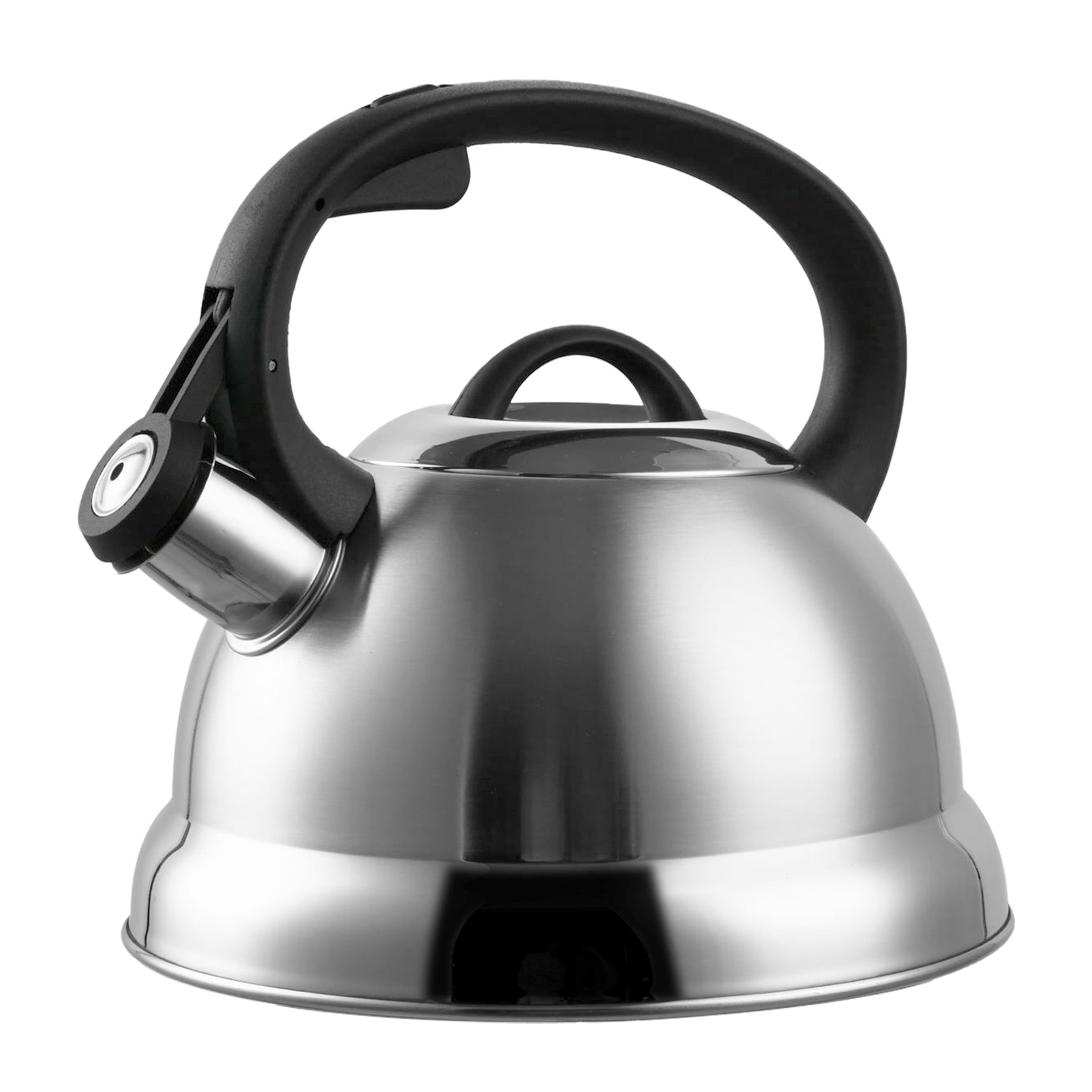 Whistling Tea Kettle Stove Top Stainless Steel Flip-up Spout Cover