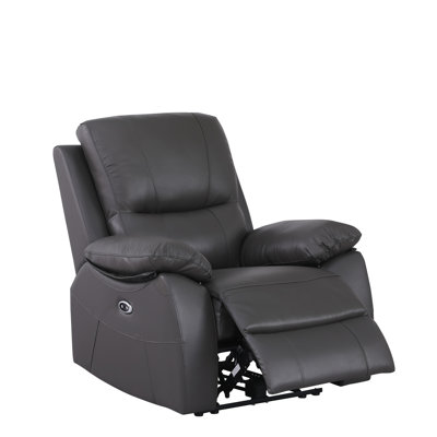 Ileana Leather Power Reclining Home Theater Seat