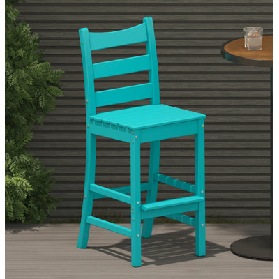Chaise de bar en plastique HDPE