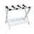 Shelf-White Luggage Rack, 26.75" Wide