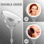 1x/10x Magnifying Mirror With 3 Colour Lights And Cross Dangle Charm, 7" Lighted Makeup Mirror With Magnification, Height Adjustable Vanity Mirror, Birthday Christian Gifts For Women