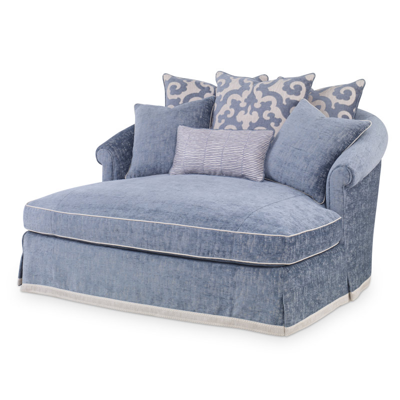 Méridienne Josephine, Filigrane ivoire 100% polyester